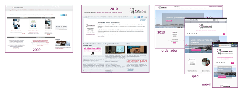 evolución web 